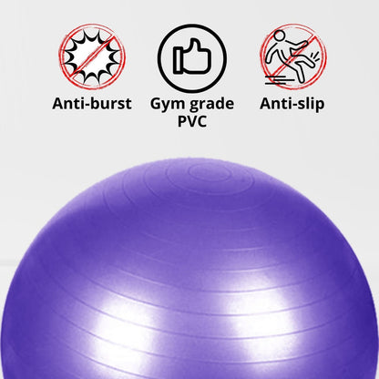 VERPEAK Yoga Ball 75cm (Purple)