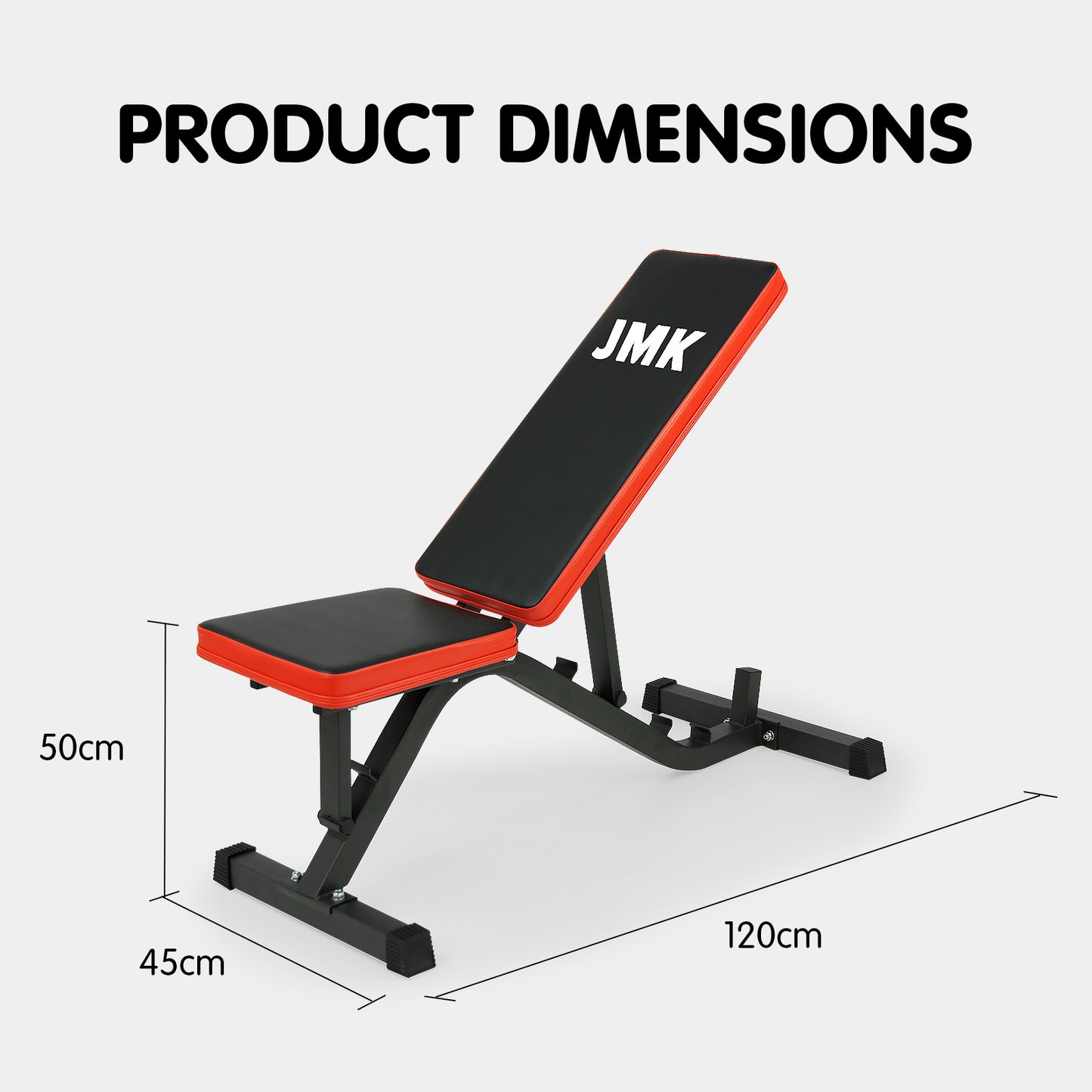 Powertrain Adjustable Incline Decline Home Gym Bench