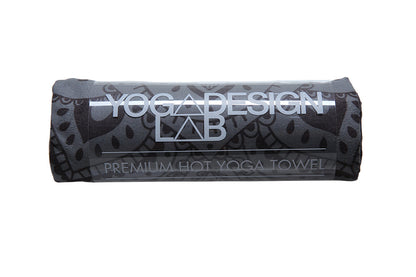 Yoga Design Lab Mat Yoga Towel Mandala Black