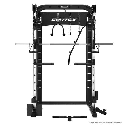 CORTEX SM26 Multi Gym (Dual Stack Functional Trainer, Smith Machine, Half Rack)