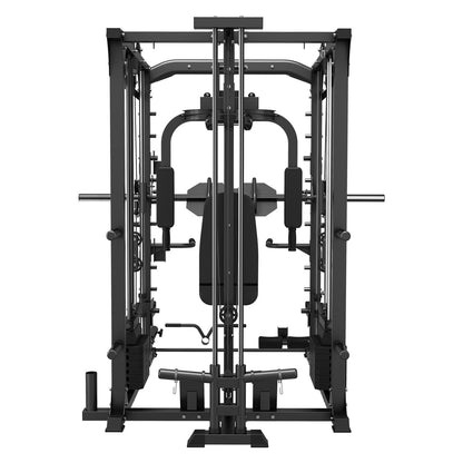 LSG GRK200 10-in-1 Home Gym Station, Power Rack, Smith Machine and Cable Crossover