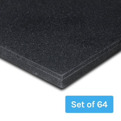 CORTEX Rubber Gym Floor Mat 15mm Set of 64