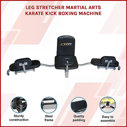 Leg Stretcher Martial Arts Karate Kick Boxing Machine