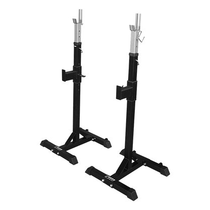 Squat Rack Stand Pair Bench Press Weight Lifting Barbell