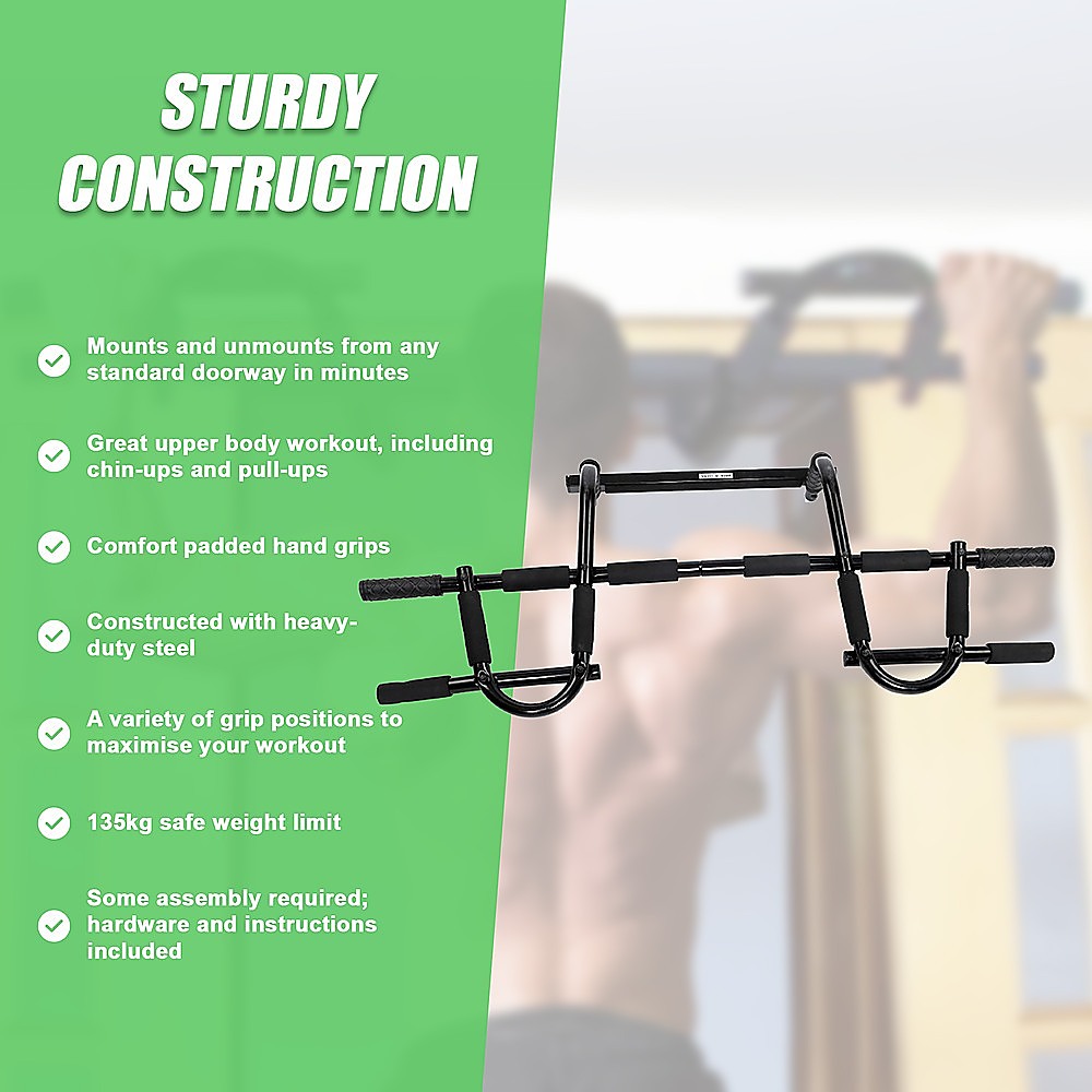 Professional Doorway Chin Pull Up Gym Excercise Bar