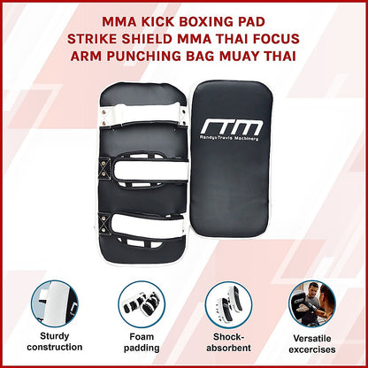 MMA Kick Boxing Pad Strike Shield MMA Thai Focus Arm Punching Bag Muay Thai