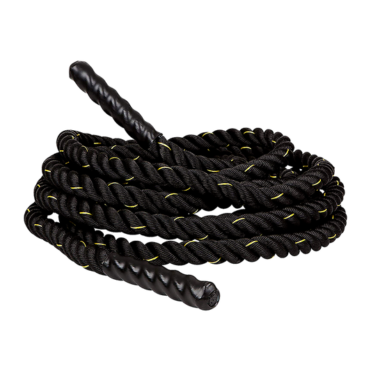 Battle Rope Dia 3.8cm x 9M length Poly Exercise Workout Strength Training