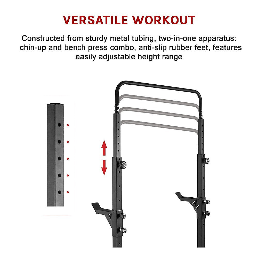 Bench Press Gym Rack and Chin Up Bar