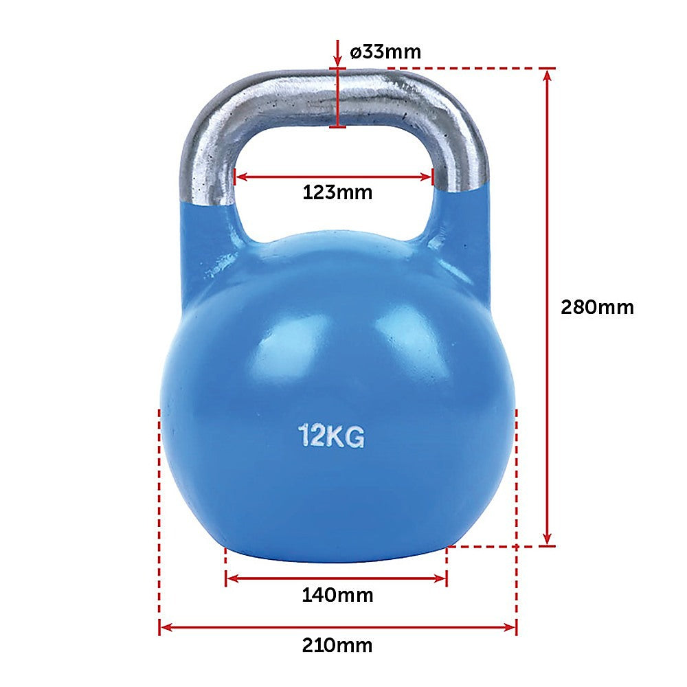 12kg Pro-Grade Steel KettleBell